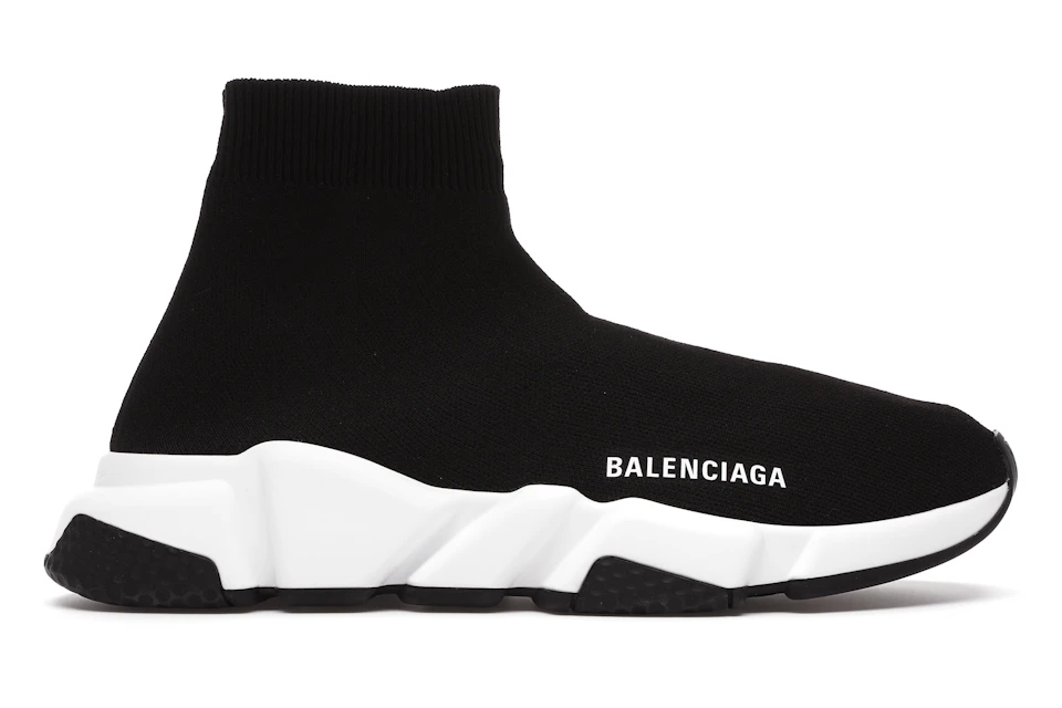 Balenciaga Speed Sneaker Black White Sole (W) 0