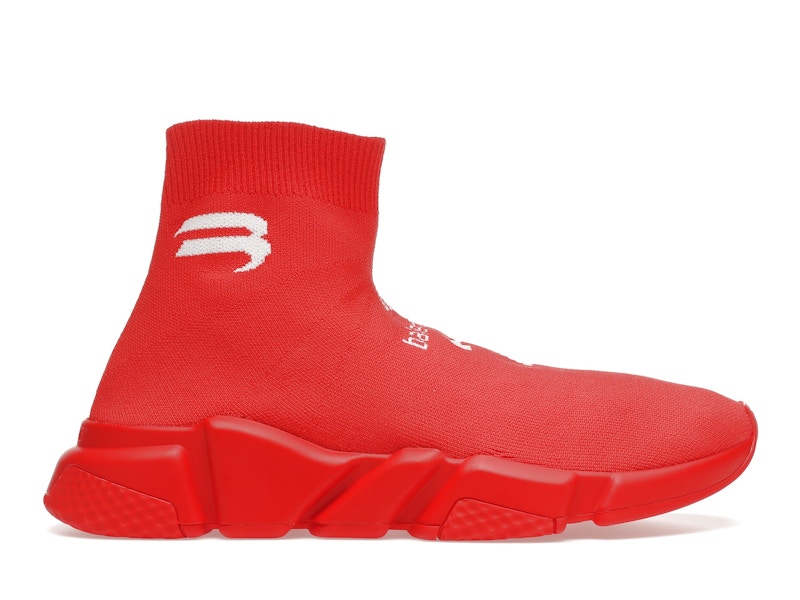 Balenciaga speed runner red outlet