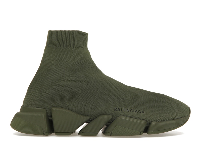 Balenciaga Speed Trainer 2.0 Green Men s 617239W2DB13300 US