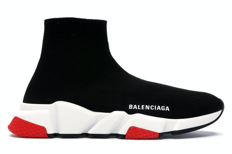 Balenciaga Speed Trainer Black Red 2019 Women s