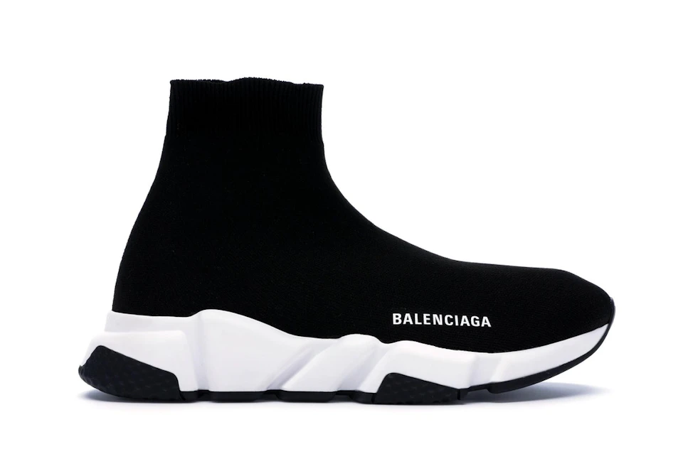 Balenciaga Speed Trainer Black White (2018) - 530349 W05G9 1000/530349 ...