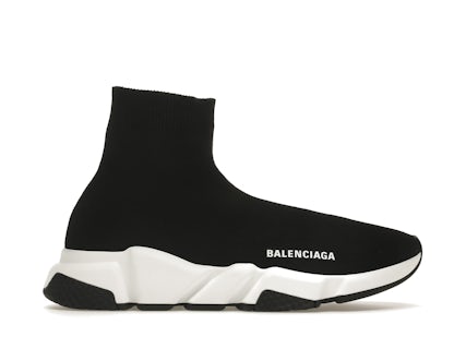 Balenciaga Speed Trainer en negro y blanco (2021) Hombre