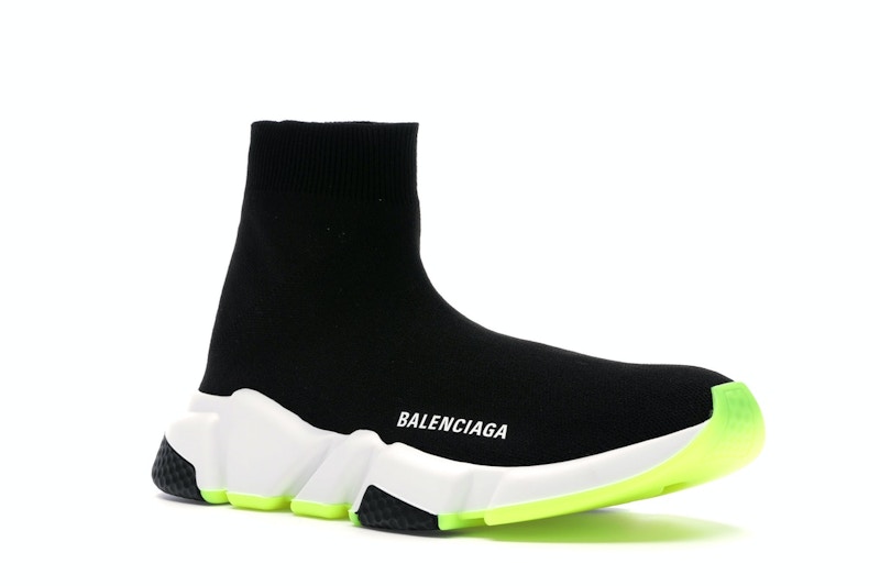 Balenciaga speed trainer semelle jaune fluo Clearance