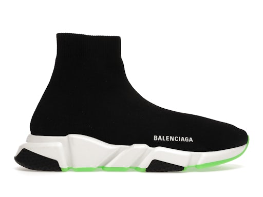 Balenciaga Speed Trainer Suola Verde Fluo 0