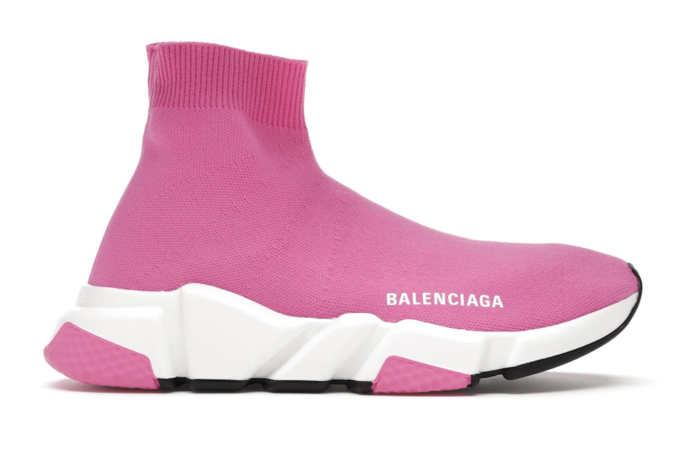 Balenciaga Speed Trainers Mid Pink White (W) 0