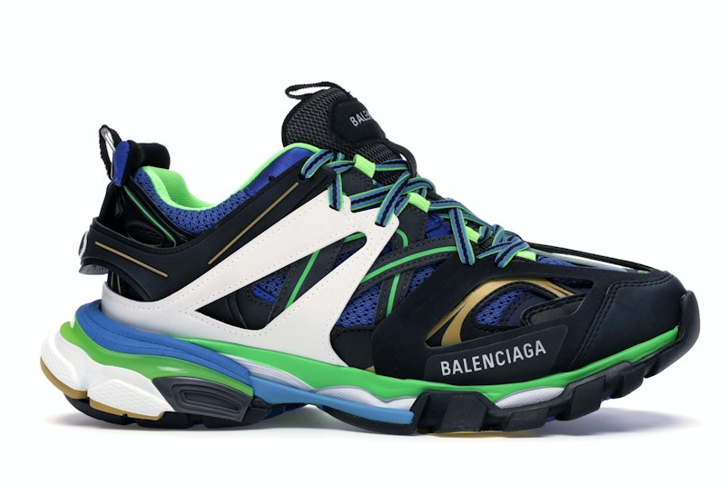 Balenciaga track blue green clearance