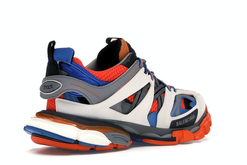 White blue and orange balenciaga Clearance