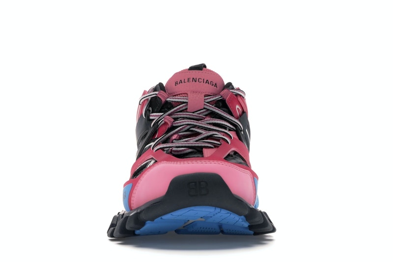 balenciaga pink and blue sneakers