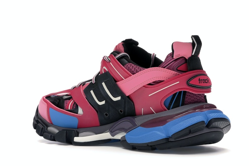 balenciaga pink and blue sneakers
