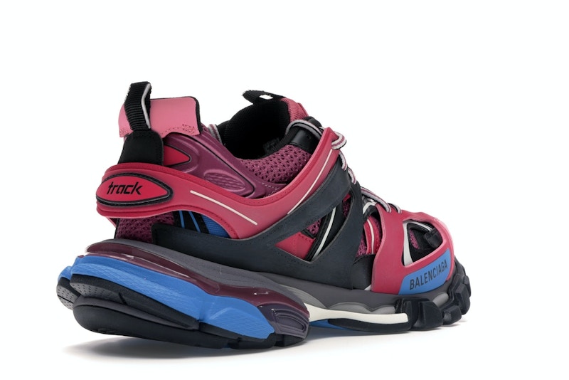 balenciaga shoes blue and pink