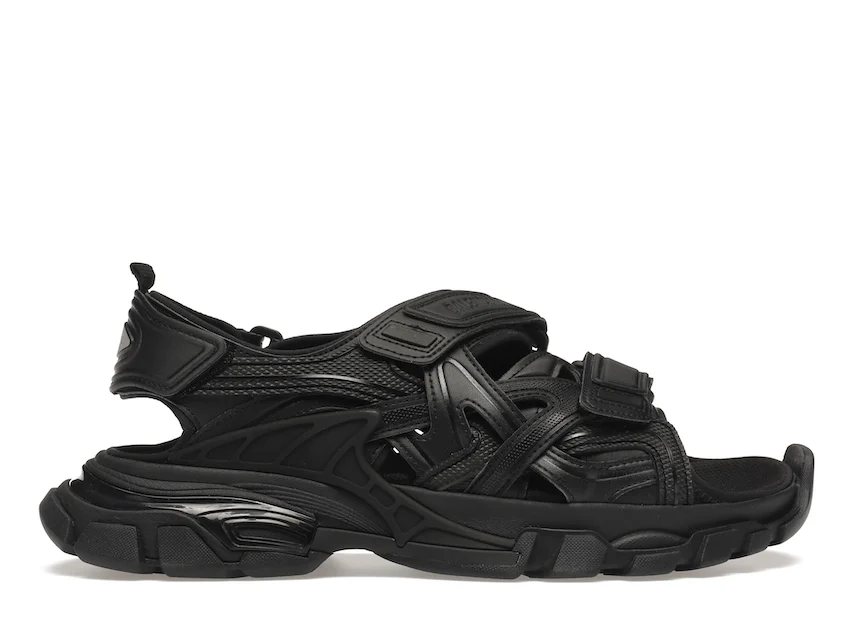 Balenciaga Track Sandal Black 0