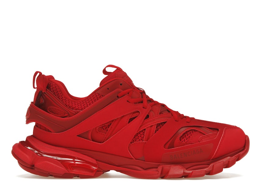 Balenciaga, Shoes, Authentic Red Balenciaga Track Men Sneaker Size 44