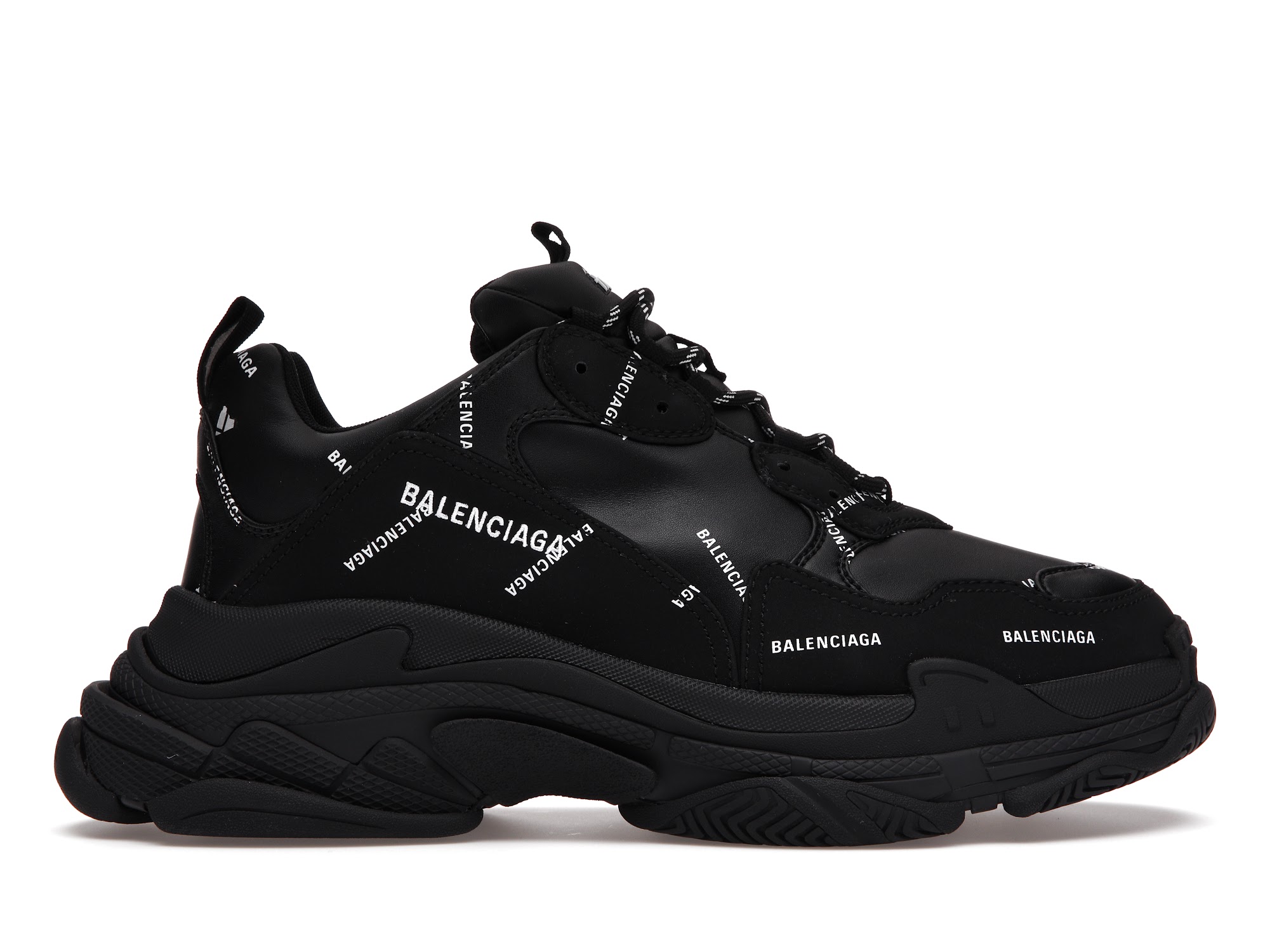 Sports Black Balenciaga Shoes