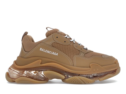 Balenciaga Triple S Clear Sole Light Camel (Damen) 0