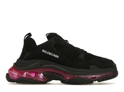 Balenciaga Triple S Clear Sole Neon Pink Men's 541624W2FR11053 US
