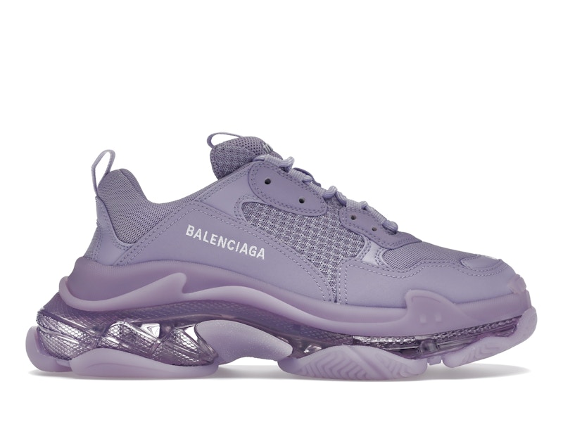 Balenciaga Triple S Clear Sole Purple Women s 544351W2GA15890 US