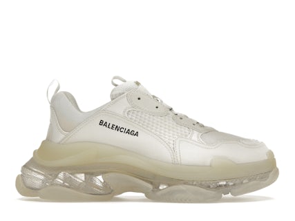 Balenciaga Triple S Clear Sole White Men's 541624W2FB19000 US