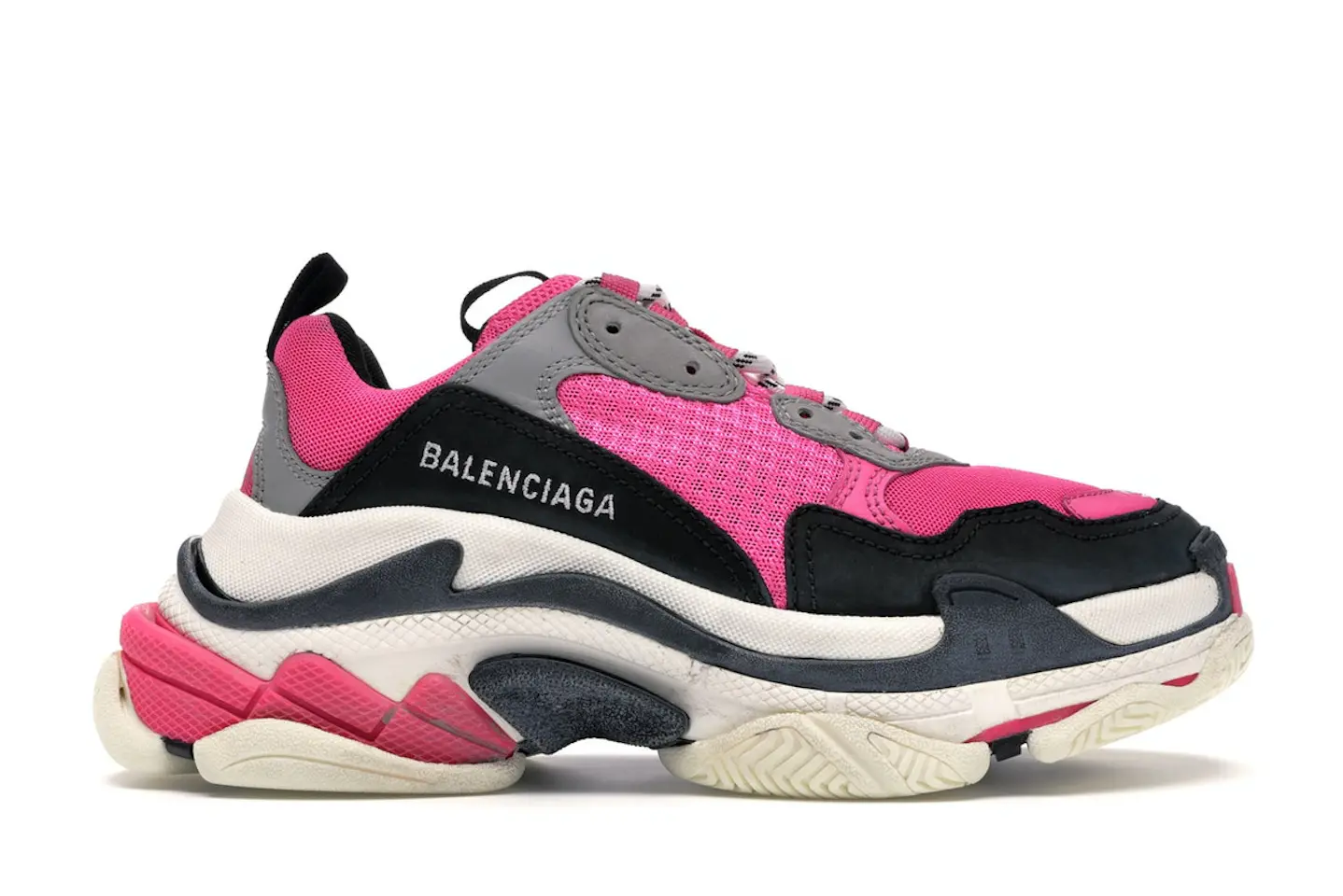 Balenciaga Triple S Neon Pink (Women's) - 524039W09OH6470 - US