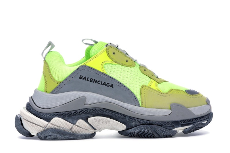 Fluo yellow balenciaga clearance