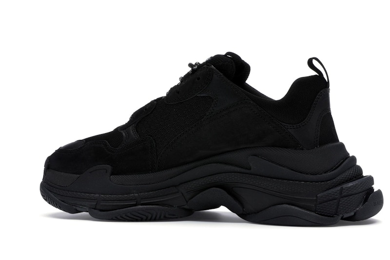 Balenciaga triple s black 2018 clearance