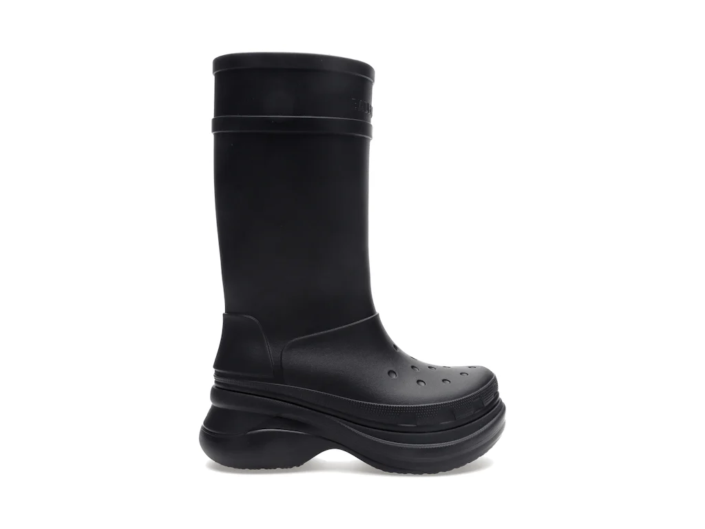 Balenciaga x Crocs Boot Black 0
