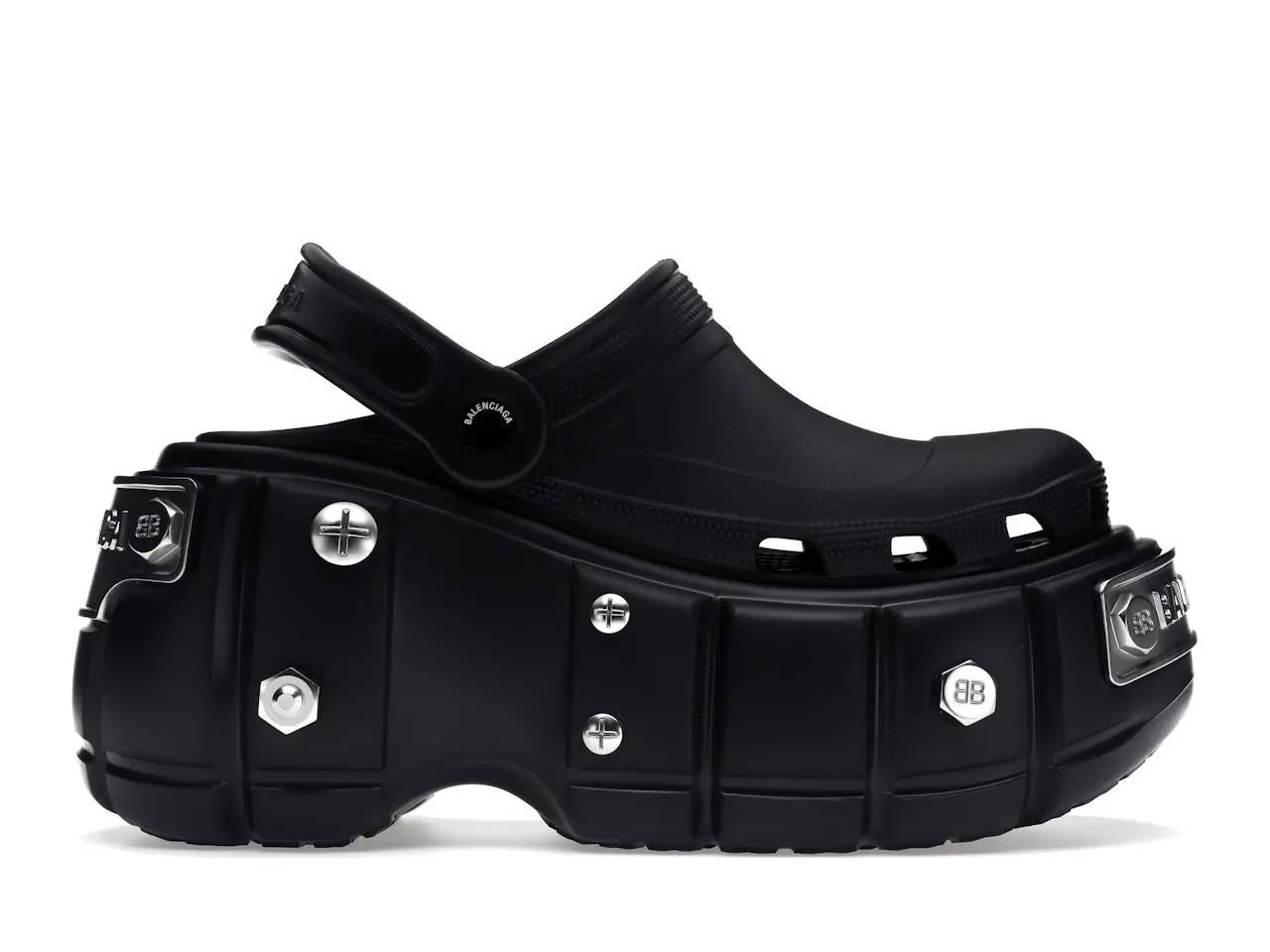 Balenciaga x Crocs Hardcrocs Sandal Black Men's - 687397W1S8N1081 ...