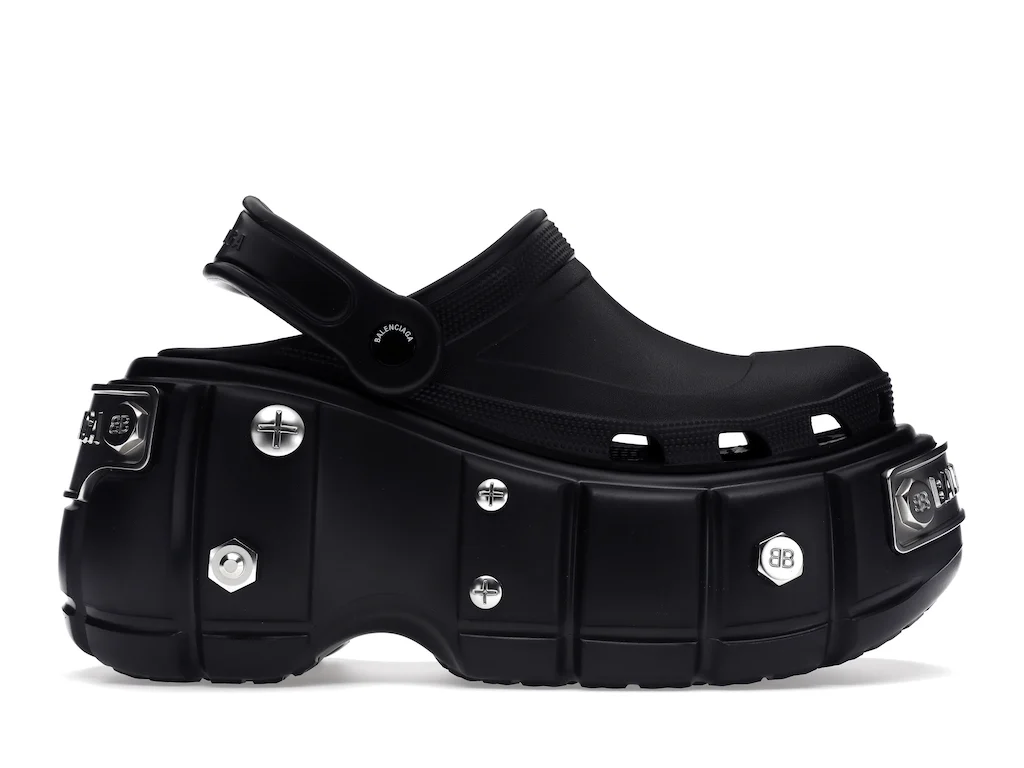 Balenciaga x Crocs Hardcrocs Sandal Black 0