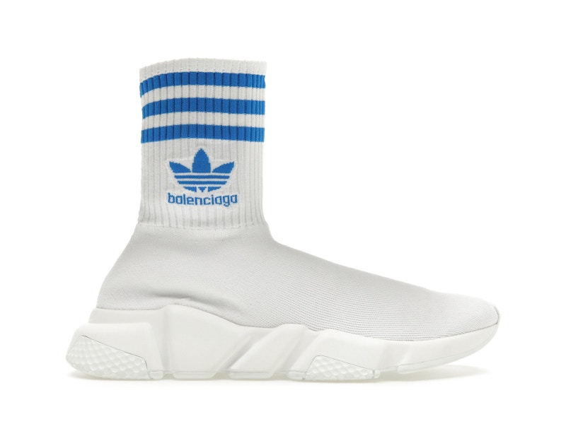 Balenciaga x adidas Speed Trainer WeiB Blau Damen IF0173 DE