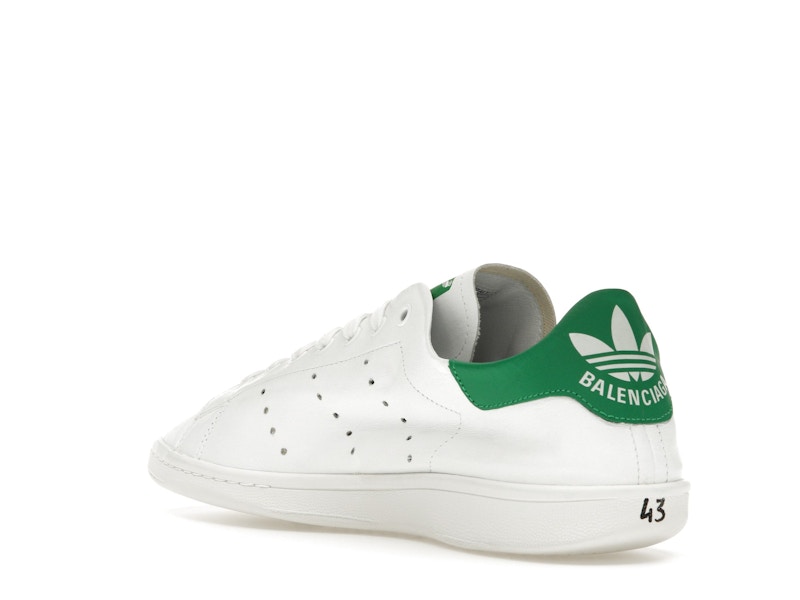 Balenciaga x adidas Stan Smith Core White Green