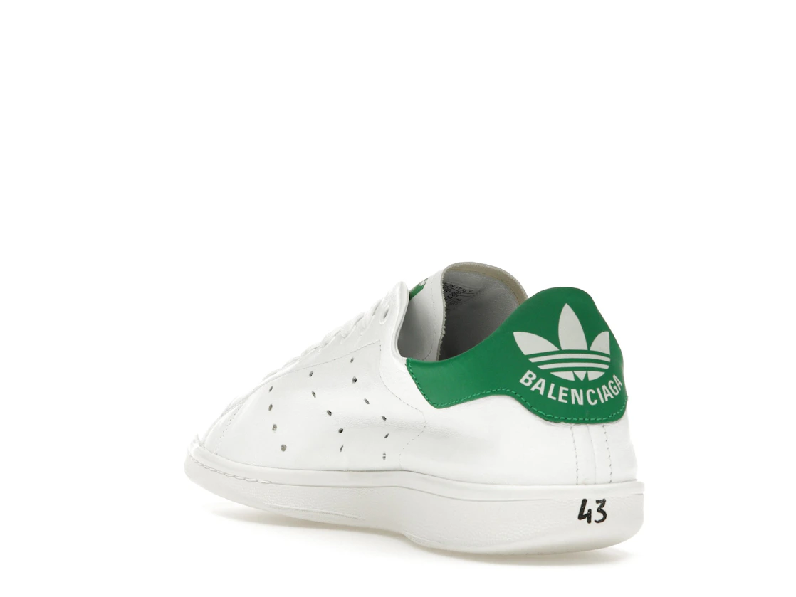 Balenciaga x adidas Stan Smith Core White Green