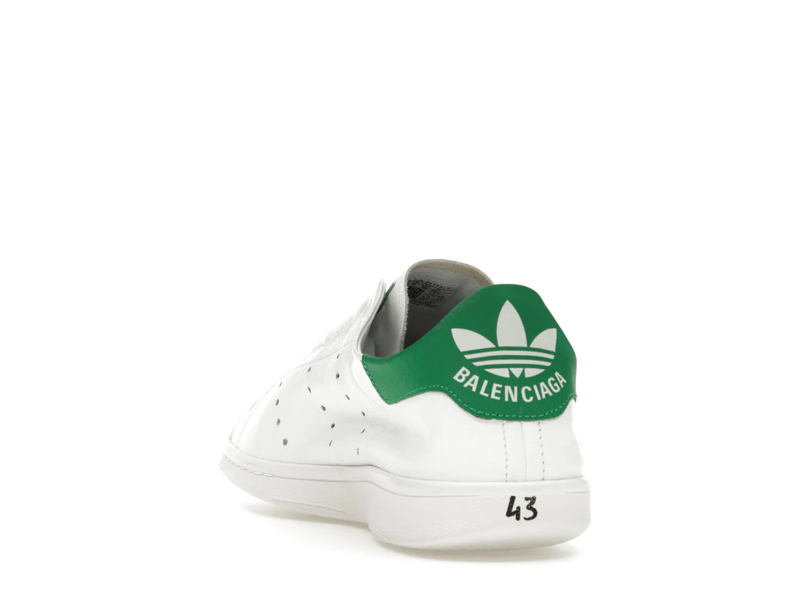 Balenciaga x adidas Stan Smith Core White Green