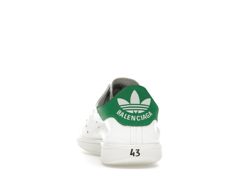 Balenciaga x adidas Stan Smith Core White Green