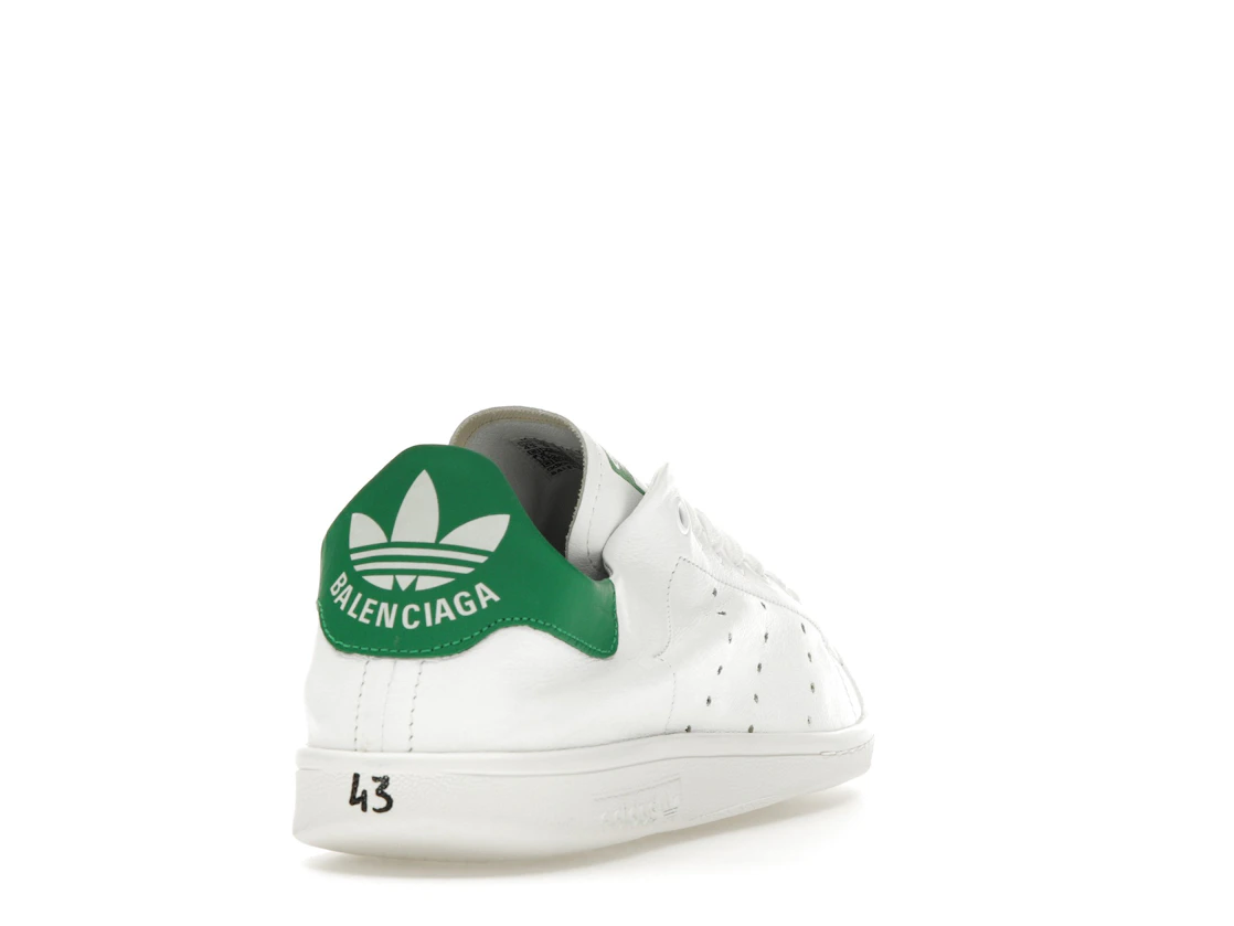 Balenciaga x adidas Stan Smith Core White Green