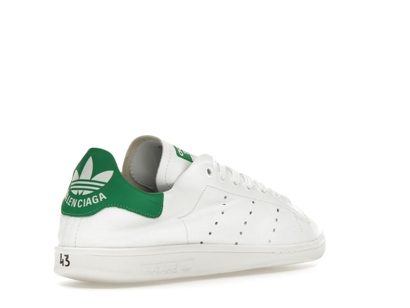 Balenciaga x adidas Stan Smith Core White Green