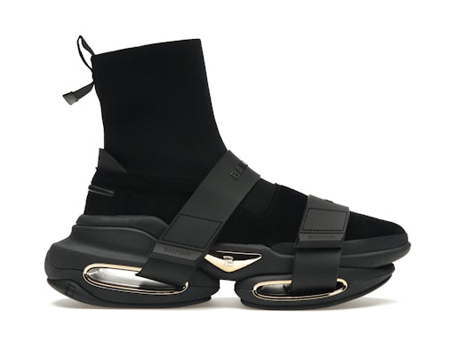 Balmain B-Bold Caña Alta Negro Dorado 0