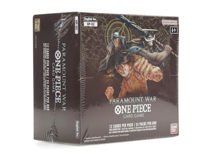 Bandai One Piece Card Game Paramount War Booster Box (OP-02) (English) - US Bandai One Piece Card Game Paramount War Booster Box (OP-02) (English) - US