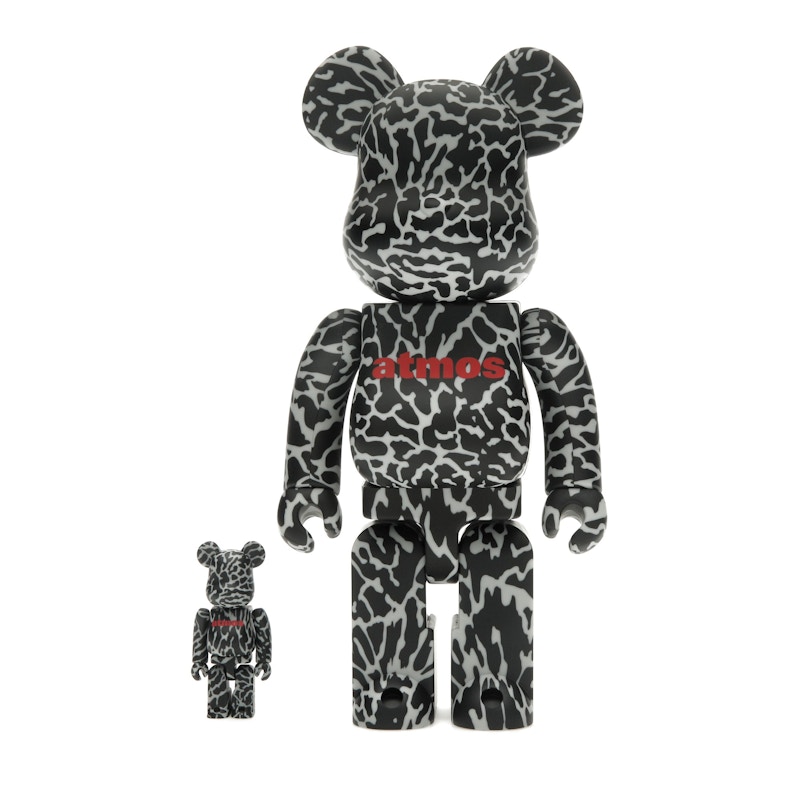 Bearbrick Atmos Reverse Elephant 100% & 400% Set Black - US