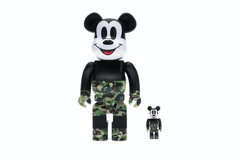 ホビー】 MEDICOM TOY - BE@RBRICK BAPE®️MICKEYMOUSEMONOTONE1000