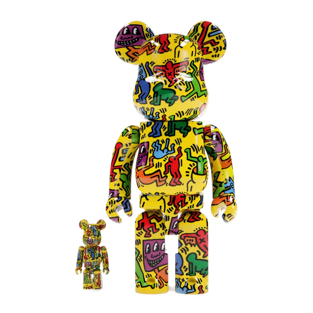 Bearbrick Keith Haring #5 100% & 400% Set 0
