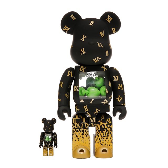 LV Black Bear Brick Keychain