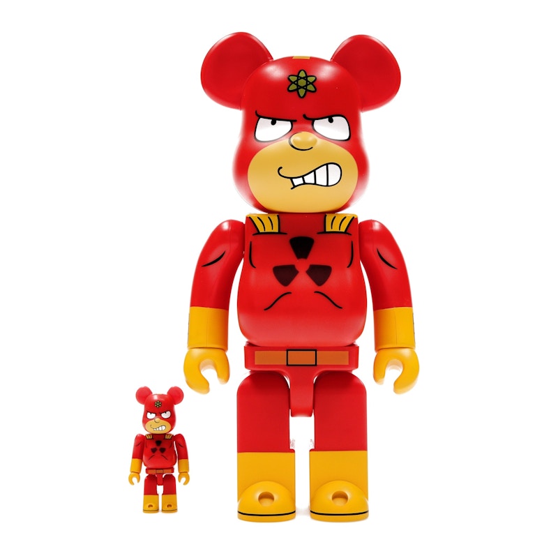 Bearbrick The Simpsons Radioactive Man 100 400 Set