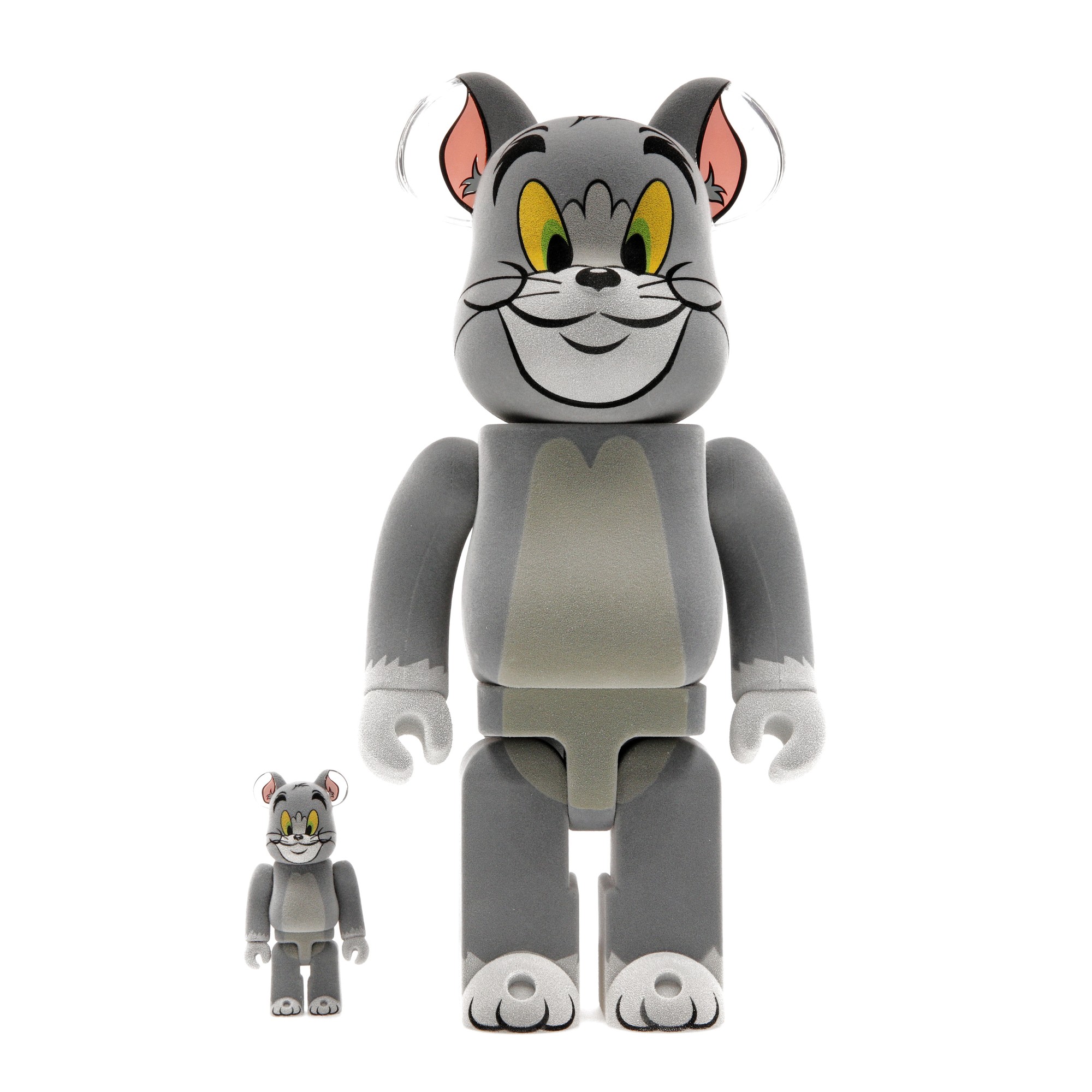 Bearbrick Tom and Jerry: Tom Flocky 100% & 400% Set - US