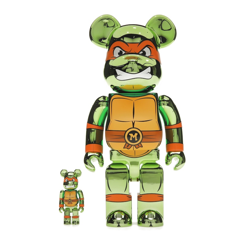 BE＠RBRICK Teenage Mutant Ninja Turtles Donatello: Chrome