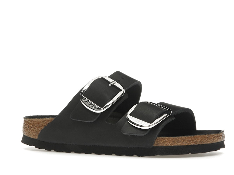 Birkenstock Arizona Big Buckle Oiled Leather Black (Women's)
