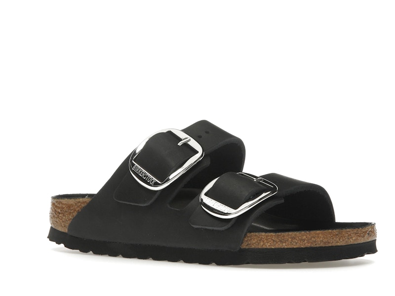 Birkenstock Arizona Big Buckle Oiled Leather Black (Women's)