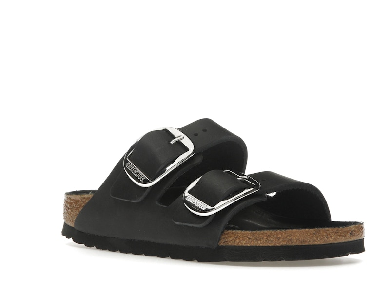 Birkenstock Arizona Big Buckle Oiled Leather Black (Women's)