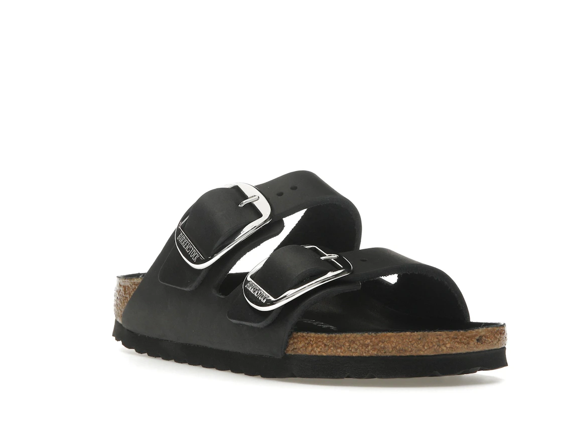 Birkenstock Arizona Big Buckle Oiled Leather Black (Women's)
