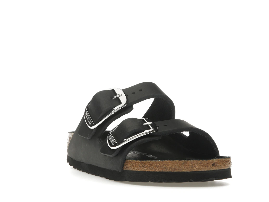 Birkenstock Arizona Big Buckle Oiled Leather Black (Women's)