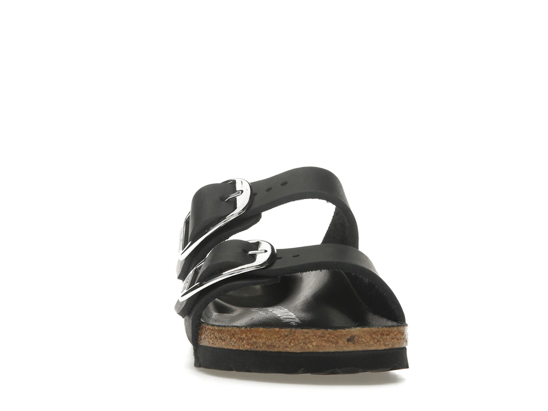 Birkenstock Arizona Big Buckle Oiled Leather Black (Women's)