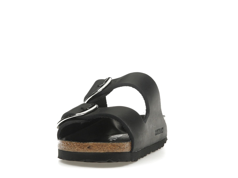 Birkenstock Arizona Big Buckle Oiled Leather Black (Women's)